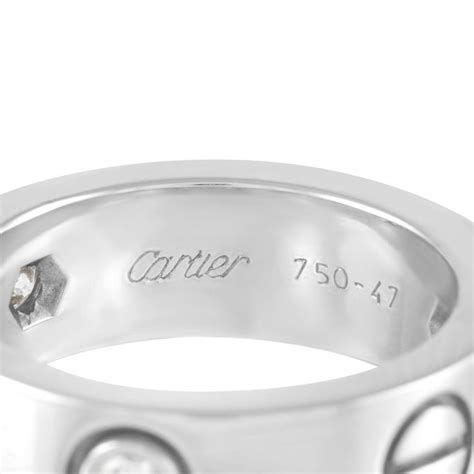 cartier 750 ring 52833a price